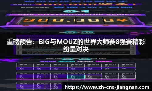 重磅预告：BIG与MOUZ的世界大师赛8强赛精彩纷呈对决